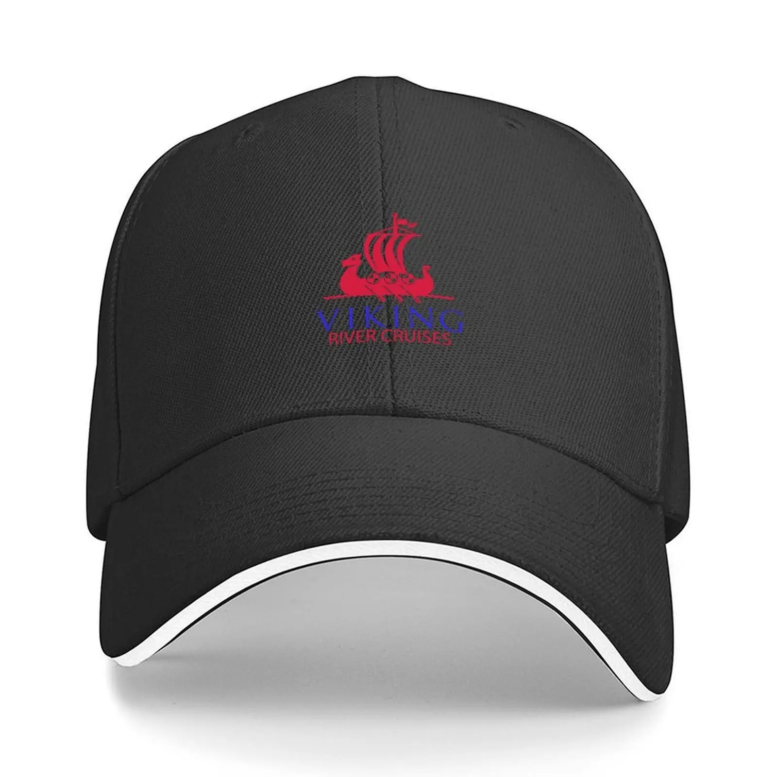 

Red Viking river cruises Baseball Cap Streetwear Rave summer hat fashionable Men Luxury Brand Women's