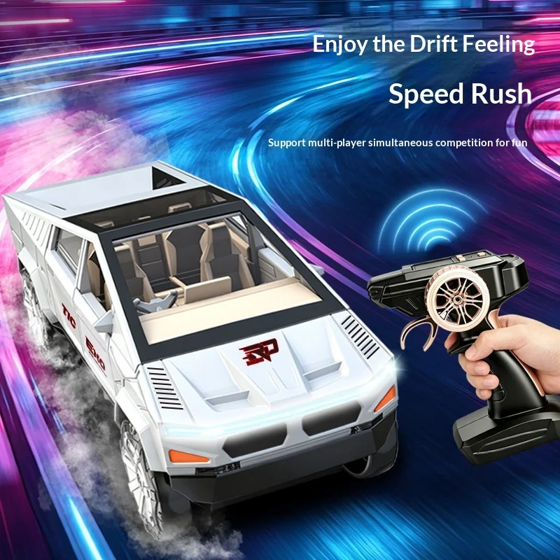 Exo Tic Remote Control Racing Pickup Truck 4Wd High Speed Drift Off Road 1 To 24 Scale Alloy Model Desktop Decoration