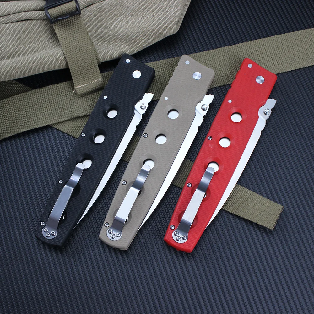 Cold New Large Folding Knife 2024 High Hardness S35VN Steel Military Tactical Hunting Survival Multipurpose Pocket knives EDC