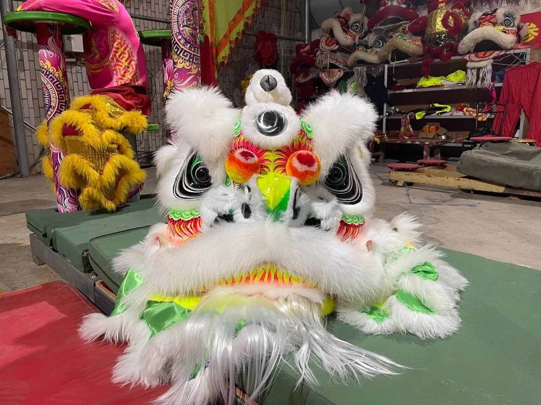 ドラゴンとライオンのダンス