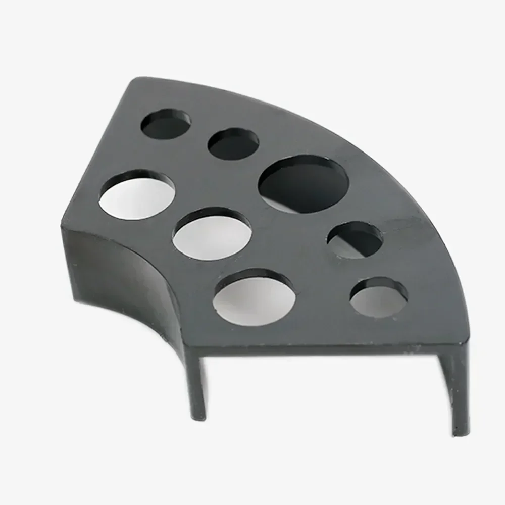 7/8/21Holes Tattoo Ink Cup Holder Stand Tattoo Tool Pigment Black Container Makeup Accessories for Body Art Supplies