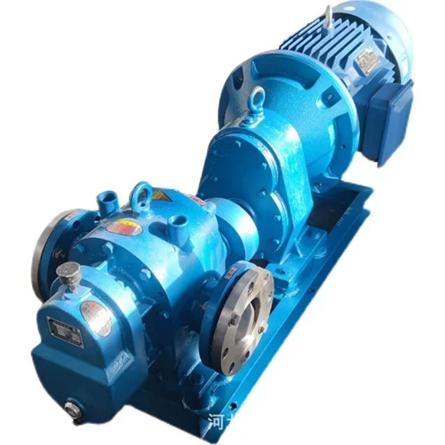 High Viscosity Roots Pump (pulley Driven, Heat-insulated, Large Flow, Three-leaf LC Type for Asphalt and Heavy Oil)