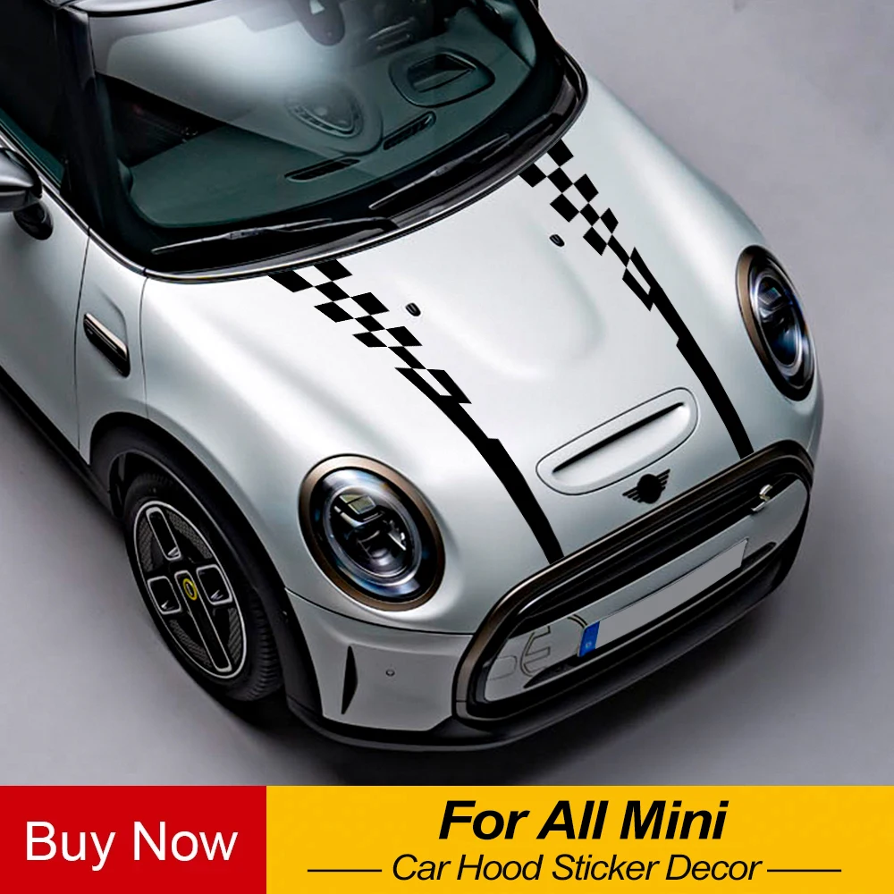 

Наклейка на капот автомобиля, виниловые декоративные наклейки для Mini Cooper S JCW Countryman F56 F55 F60 R56 R60 R61 R56 F54, украшение для автостайлинга