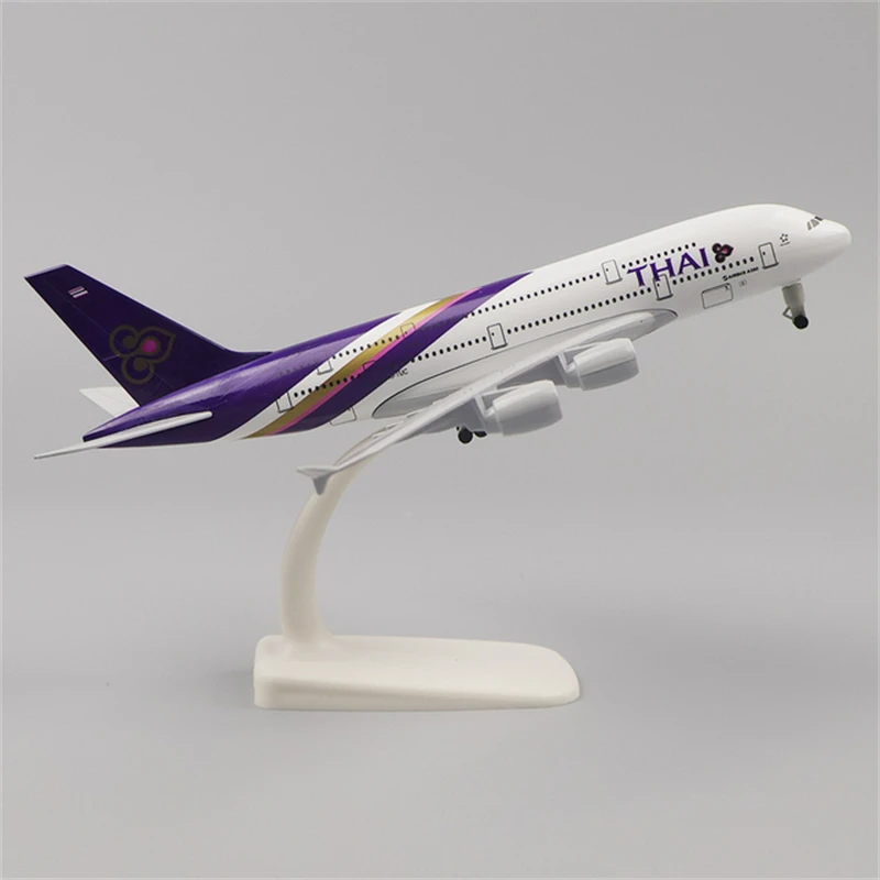 Model Toy For A380 Airlines Metal Alloy Diecast 20CM Airplane