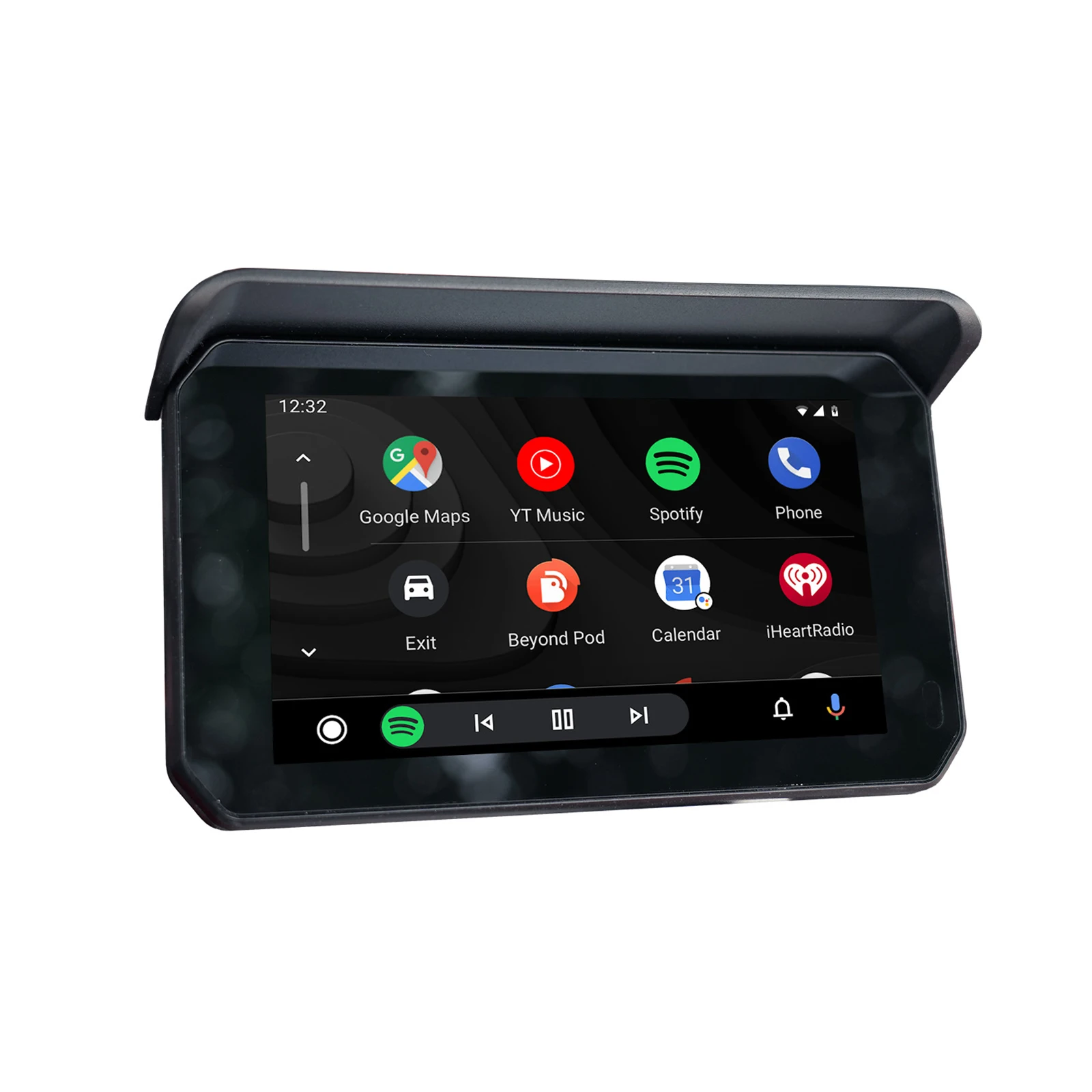 5 Inch Portable GPS Navigation Motorcycle Waterproof Carplay Display Motorcycle Wireless Android Auto IP65 Dual Bluetooth