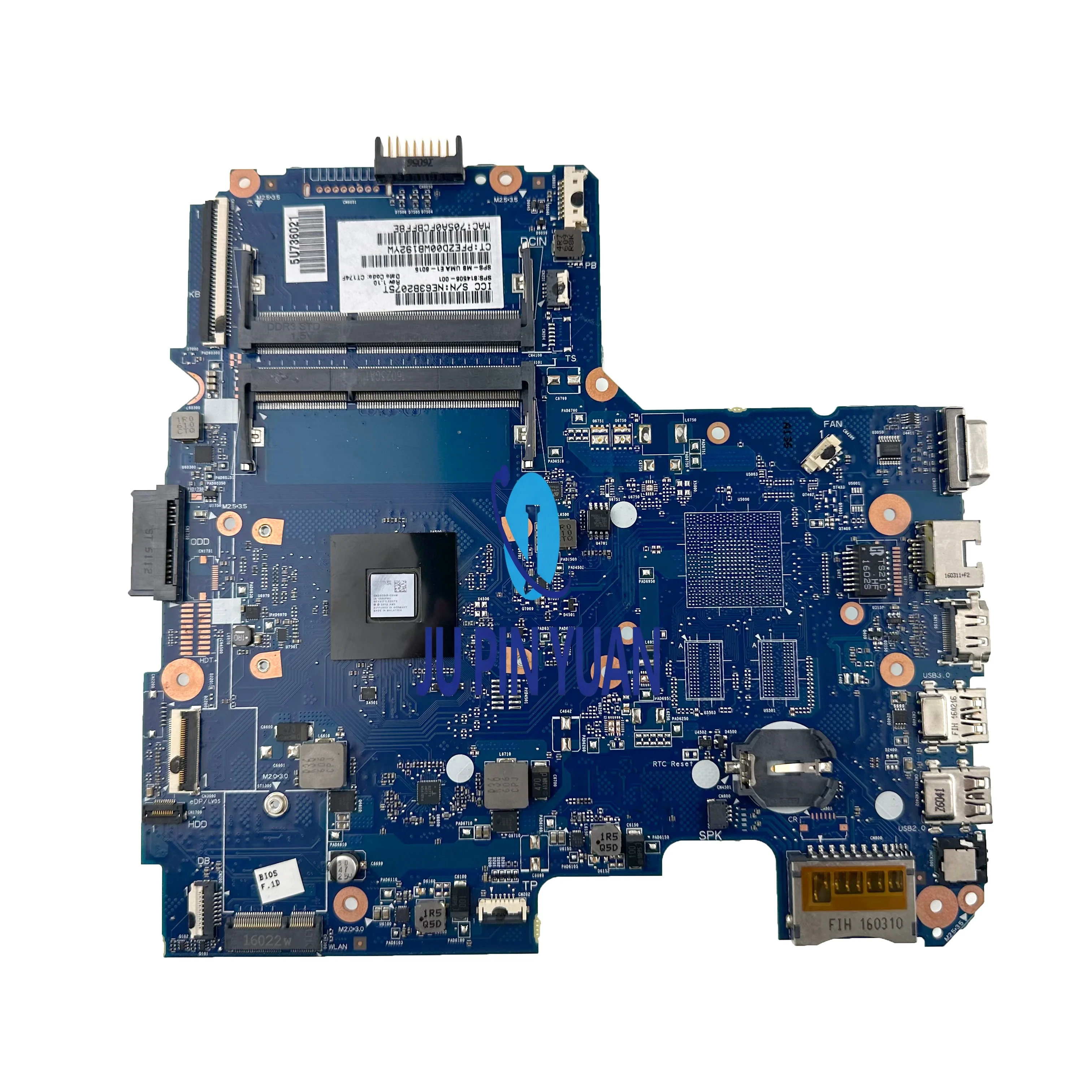814509-001 814506-001 814508-001 For HP 245 G5 14-AF Laptop Motherboard 814509-501 814508-501 6050A2731601 100% Full Tested