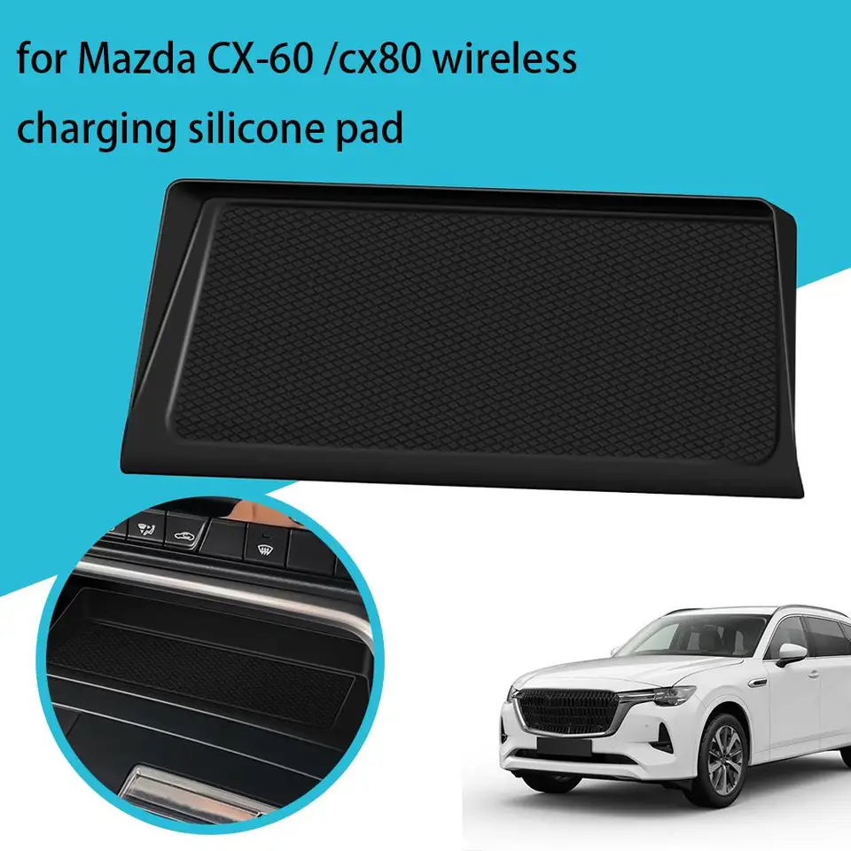 Center Control Wireless Charging Silicone Panel Silicone Anti-slip