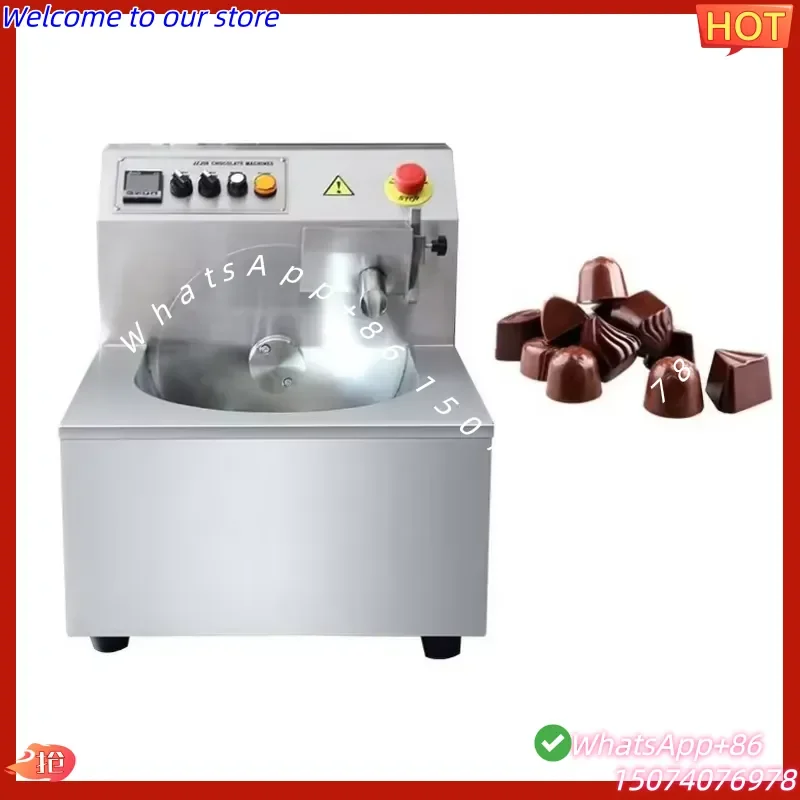 2026 Desktop Chocolate Melting Machine Single Cylinder Replacement Candy Wafer Cookie Food Processing Machine