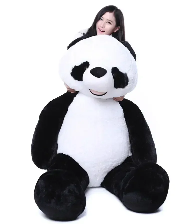 [Funny] Large size 180cm animal China panda Plush Toys hold pillow super soft PP cotton Stuffed doll model kids adult gift