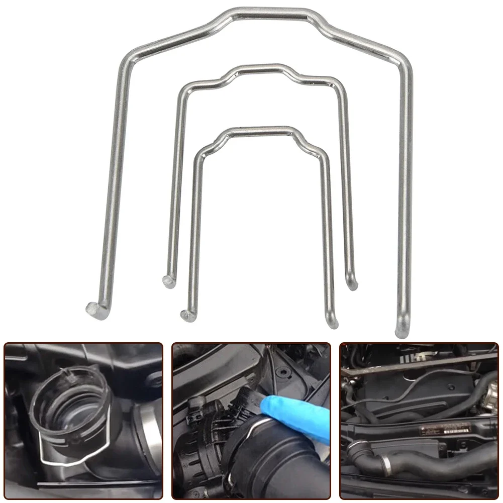 U Shape Radiator Hose Spring Clips For BMW E39 E38 E60 E90 745Li E46 325i 328i 540i 740iL 740i Simple Installation