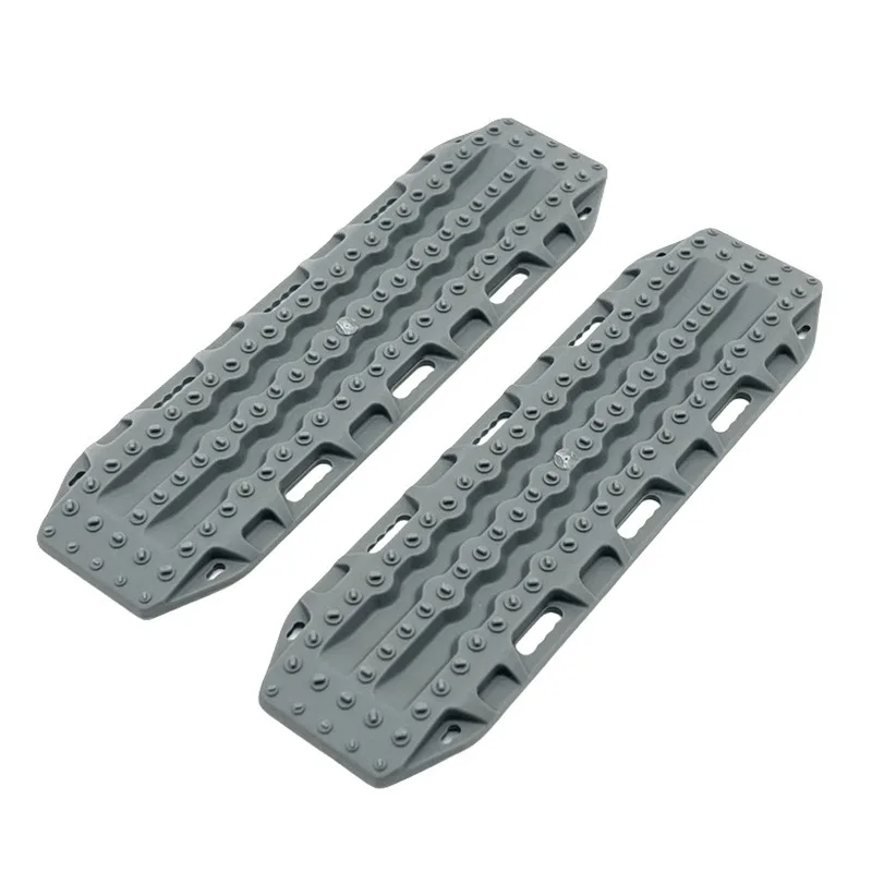 2pcs 132mm Simulation Sand Ladder Recovery Ramps Board Escape Board Decoration for 1/8 1/10 1/12 1/14 RC Car SCX10 TRX4 D90