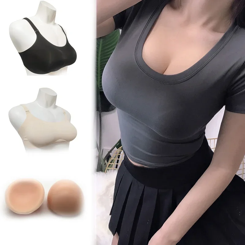 Realistic Silicone False Breast Forms Tits Fake Boobs For Crossdresser Shemale Transgender Drag Queen Transvestite Mastectomy
