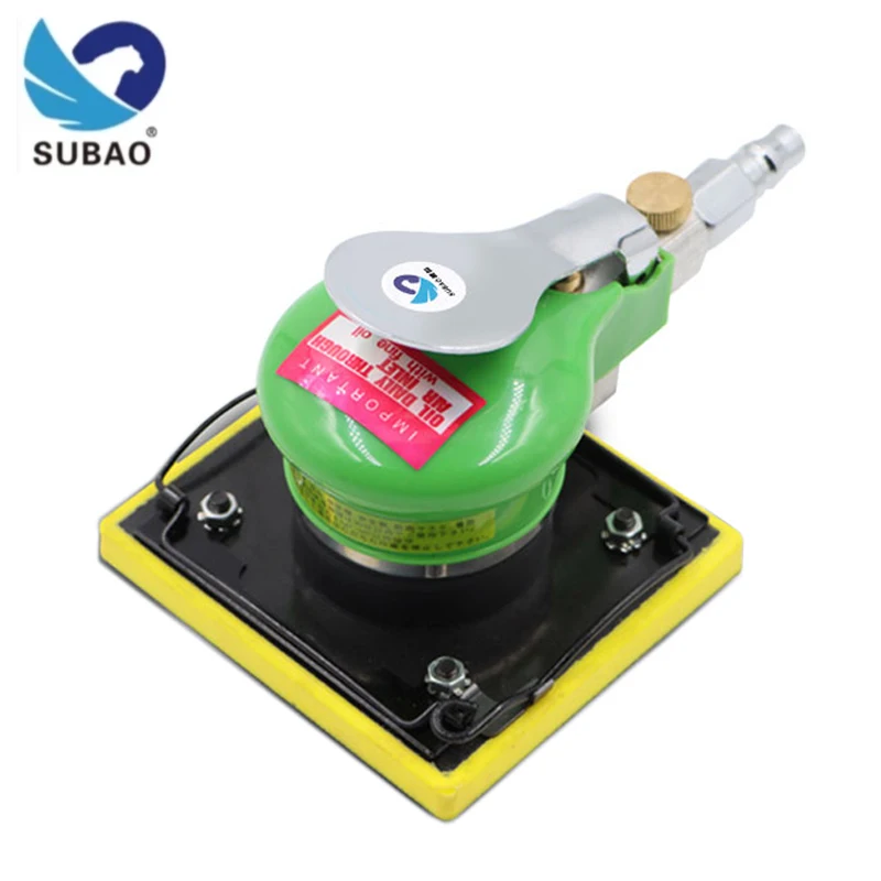 

SUBAO M8 Pneumatic Grinder Square Air Grinder Wood Grinder Polisher Sandpaper Machine 100 * 110mm Polisher