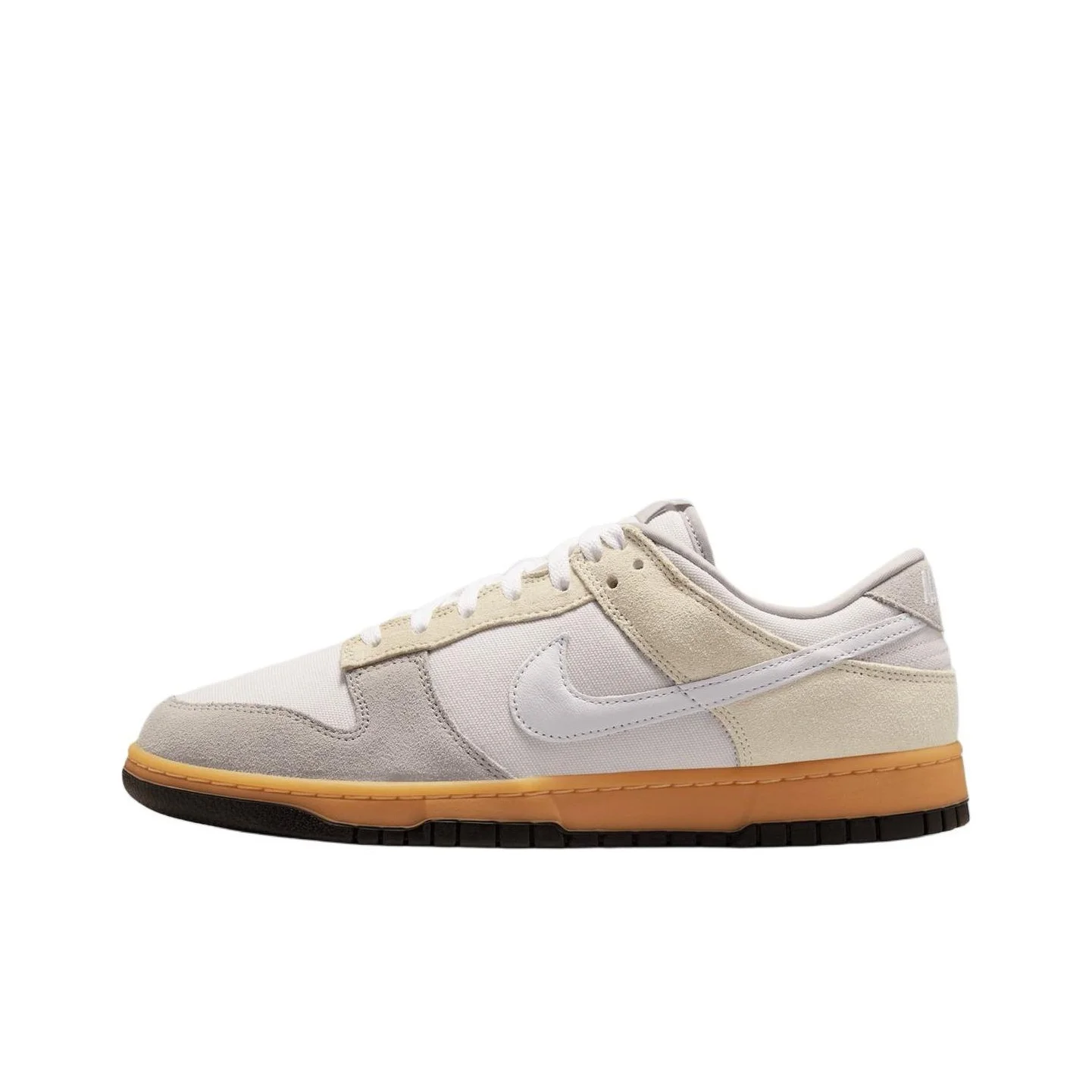 Nike Dunk Skateboard Shoes Unisex Low Top White/Beige/Gray HV4301-030
