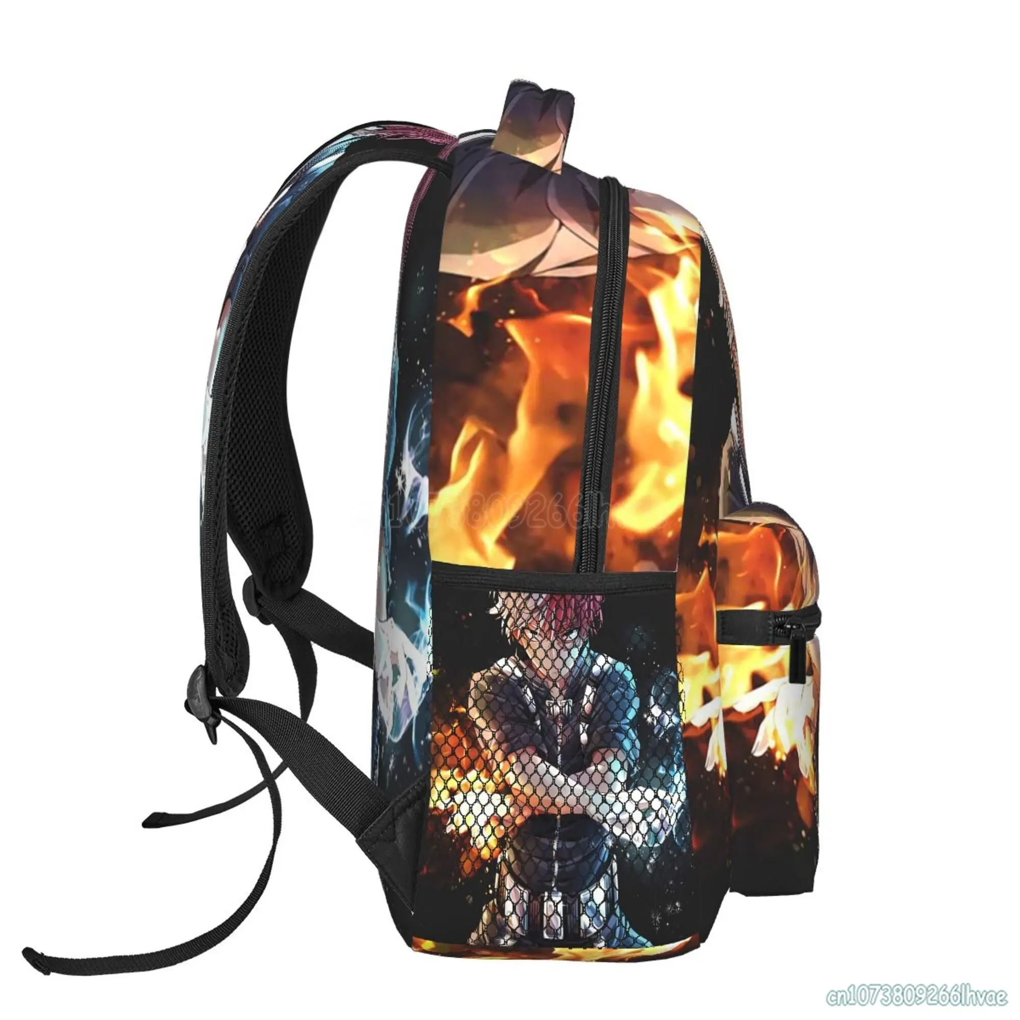 Todoroki BNHA Backpacks Boku No My Hero Academia Anime Manga Travel Daypack Unisex Softback Laptop Backpack Student School Bags