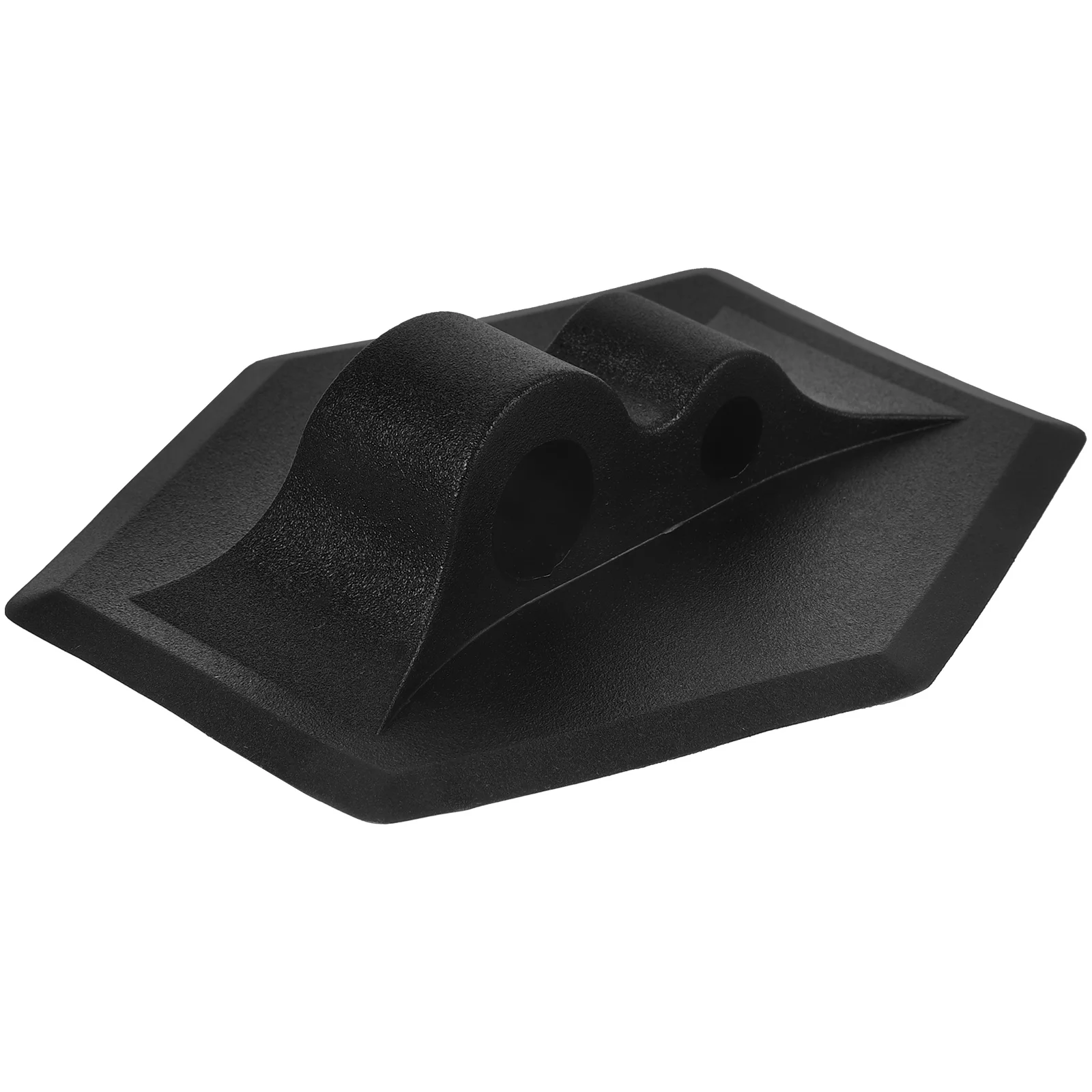 

Hexagonal Rope Buckle Inflatable Boat Motor Bracket Kayak Trolling Mount Black Durable PP Material Rubber Dinghy Fishing Boats