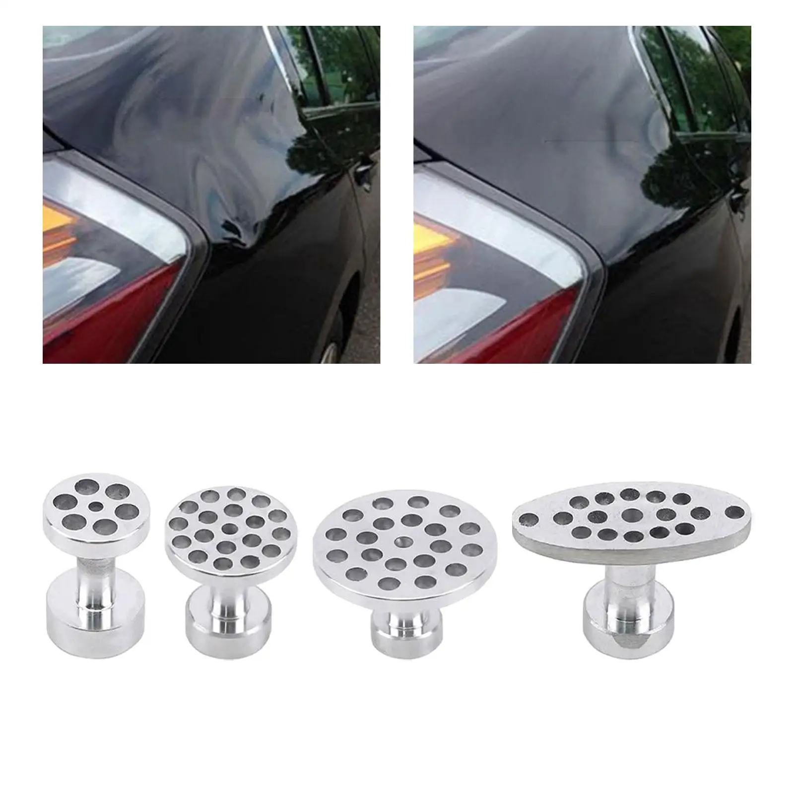 

4 Pieces Aluminum Glue Puller Tabs Practical for Car Truck Refrigerator
