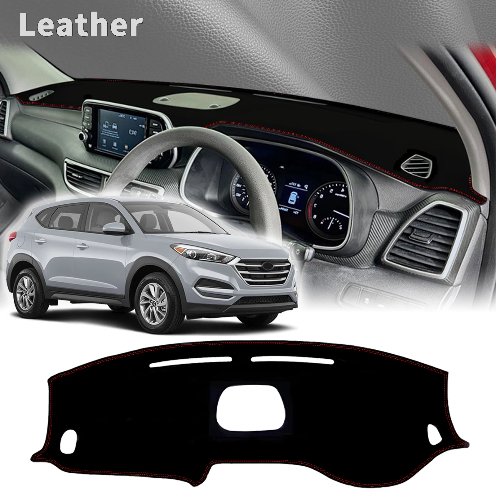 

fit for Hyundai Tucson2019-2020 Car Accessories DashMat Sunshade Dashmat Dashboard Cover Pad Protective Carpet