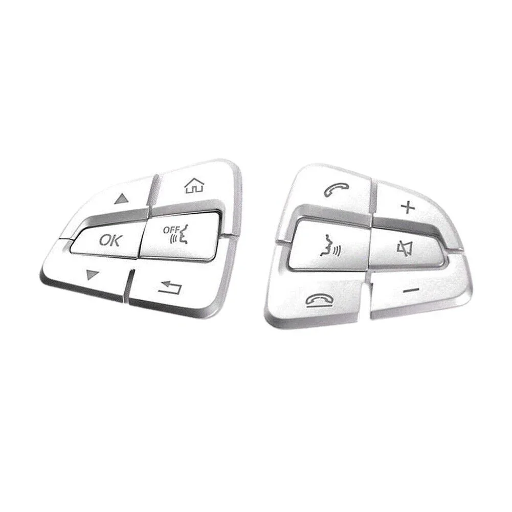 Sticker Button Cover ABS Car Craftsmanship Delicate Disassembly Equipment Long Lasting Functional For Benz W205