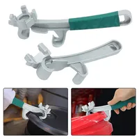 3 In 1 Bung Wrench 55 Gallon Tool For Steel Drum And Plastic Drum 10-55 Gallon Lid Opener Tool Ordinary/rubber-coated Lid Wrench
