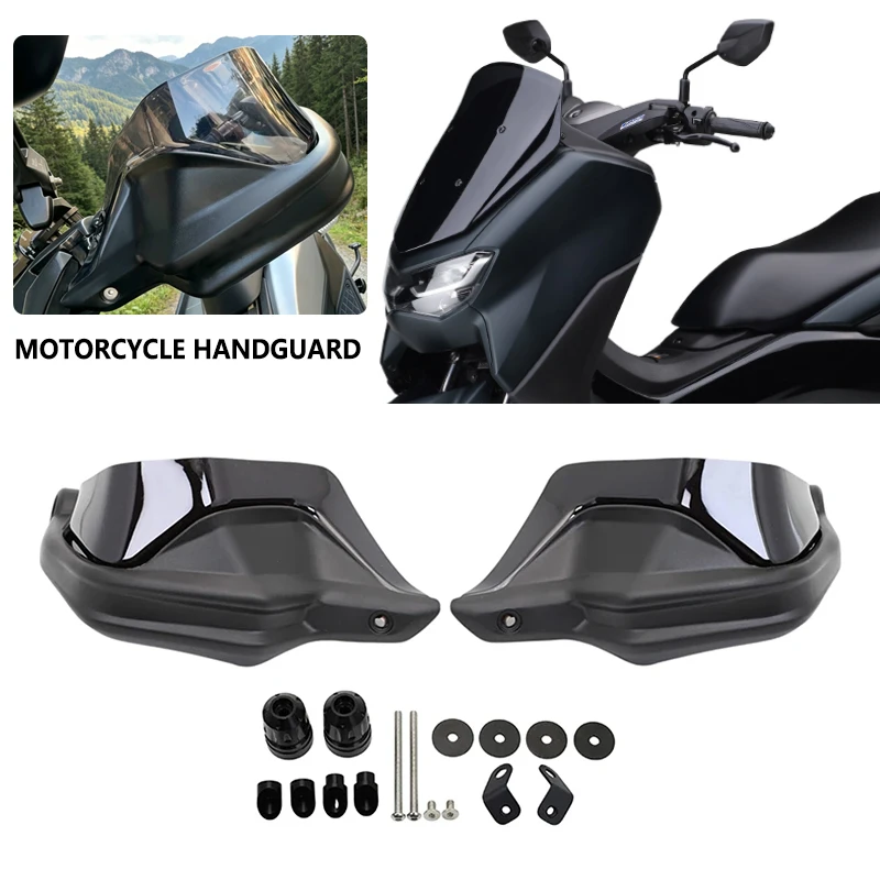 For Yamaha NMAX155 Handguards Shield Guards NMAX 155 2020 2021 2022 2023 2024 Motorcycle Windshield Hand Wind Protection