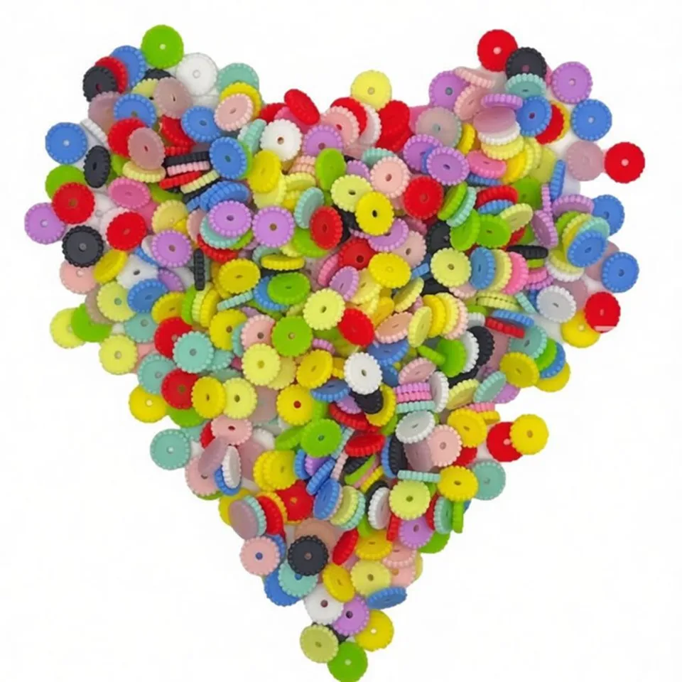 100pcs Gasket Silicone Beads 12mm Round Silicone Bead for Jewelry Necklace Making DIY Pacifier Chain Clips Baby Toys Accessorie
