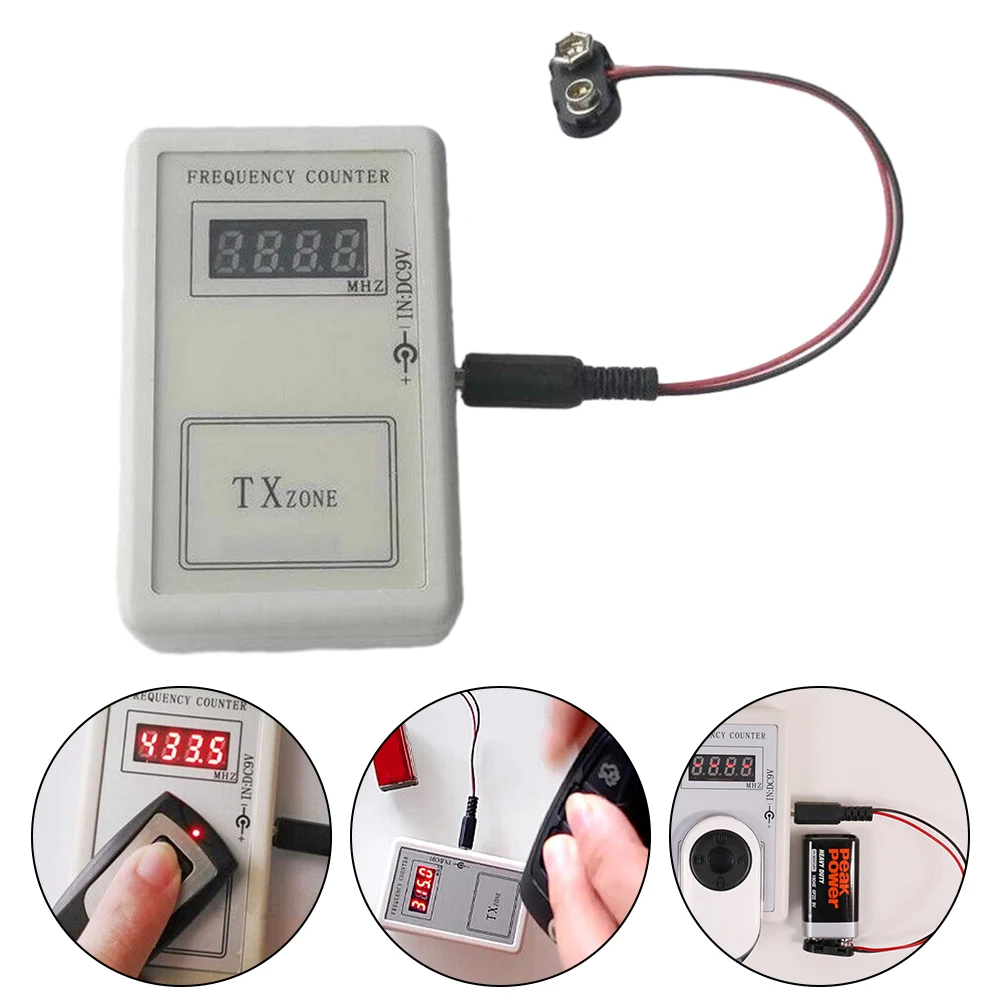 Monitor Application Range Frequency Counter Car Key Remote Control Remote Control Car Key Counter Tester Handheld