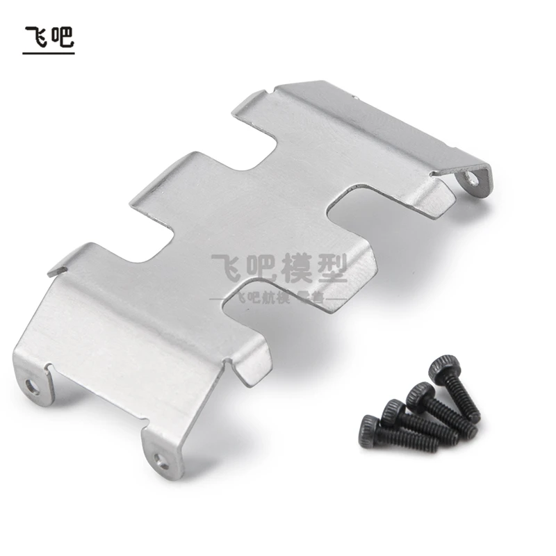 

Stainless Steel Chassis Guard Plate for Simulated Climbing Car Model Car Axial SCX24 90081 Car DIY Modification Accessories