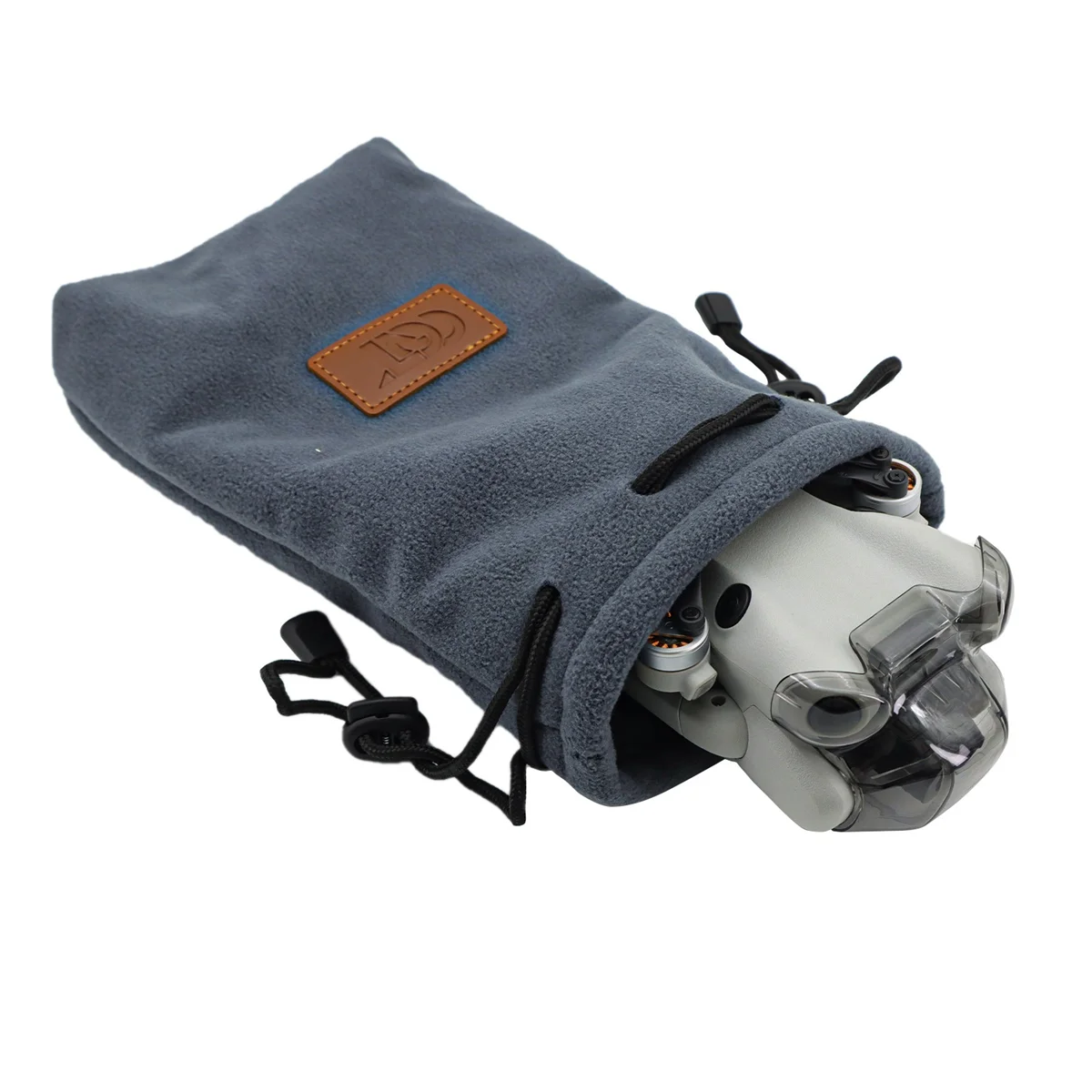 CQT Storage Bag for Drone Body+Remote Control Storage Portable Soft Pouch for DJI Mini 4 Pro/Mini 3 Pro