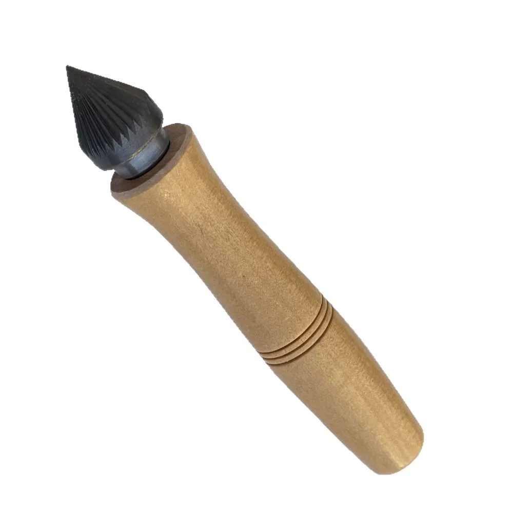 Cone File Hole Chamferer, Violin Peg Hole Reamer Edge Cleaner, Violin/Viola Maker Tools, Easy to Use ﻿