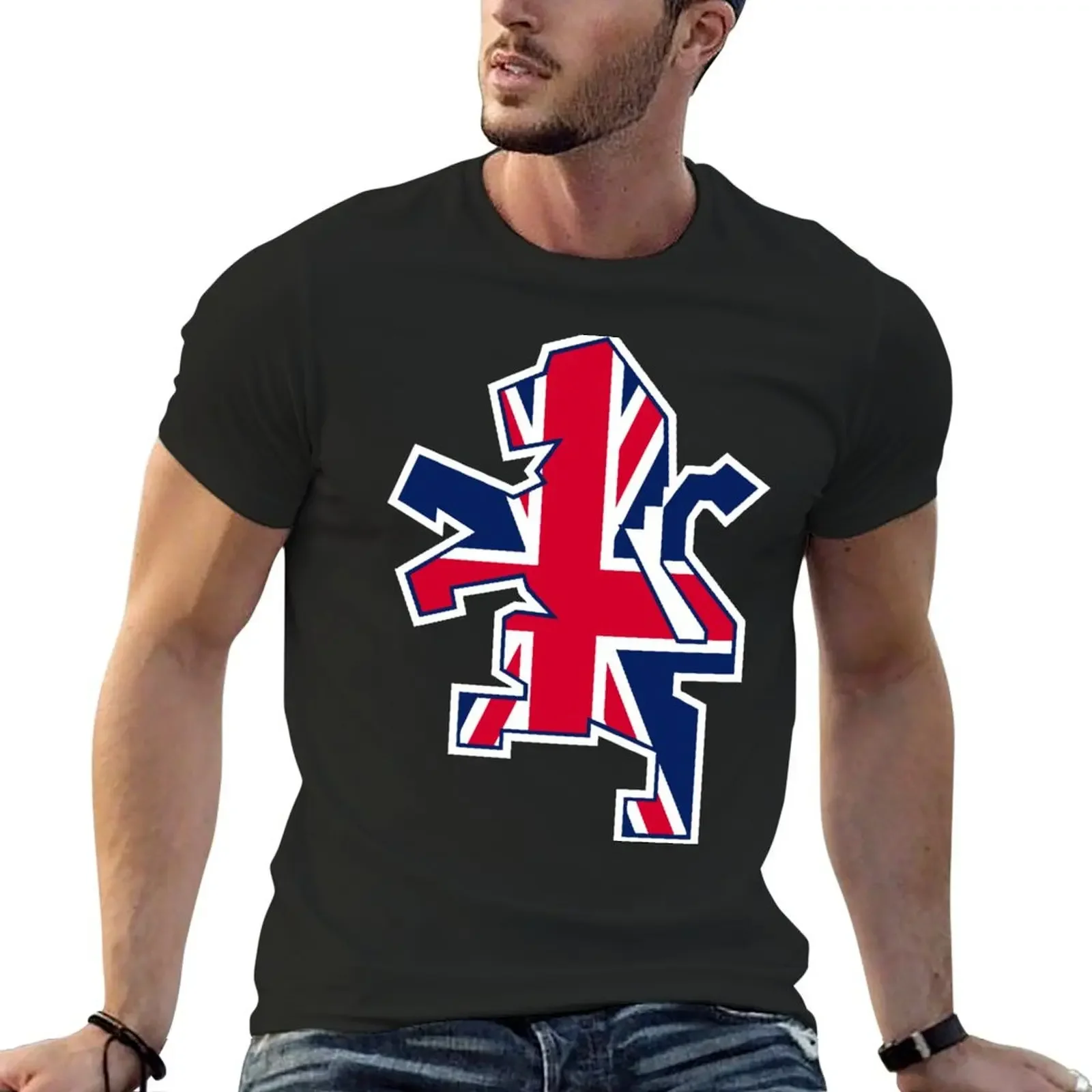 Great Britain Men's National Ice Hockey T-Shirt vintage anime shirt graphic shirts t shirts for men pack