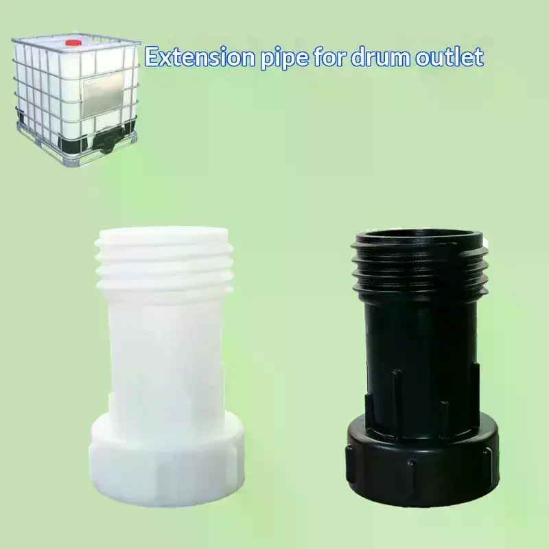 S60 To S60 IBC Tank Adapter Extension 2-Inch Connector Adapter Fitting Garden Irrigation Water Tank Plastic Extension Hose