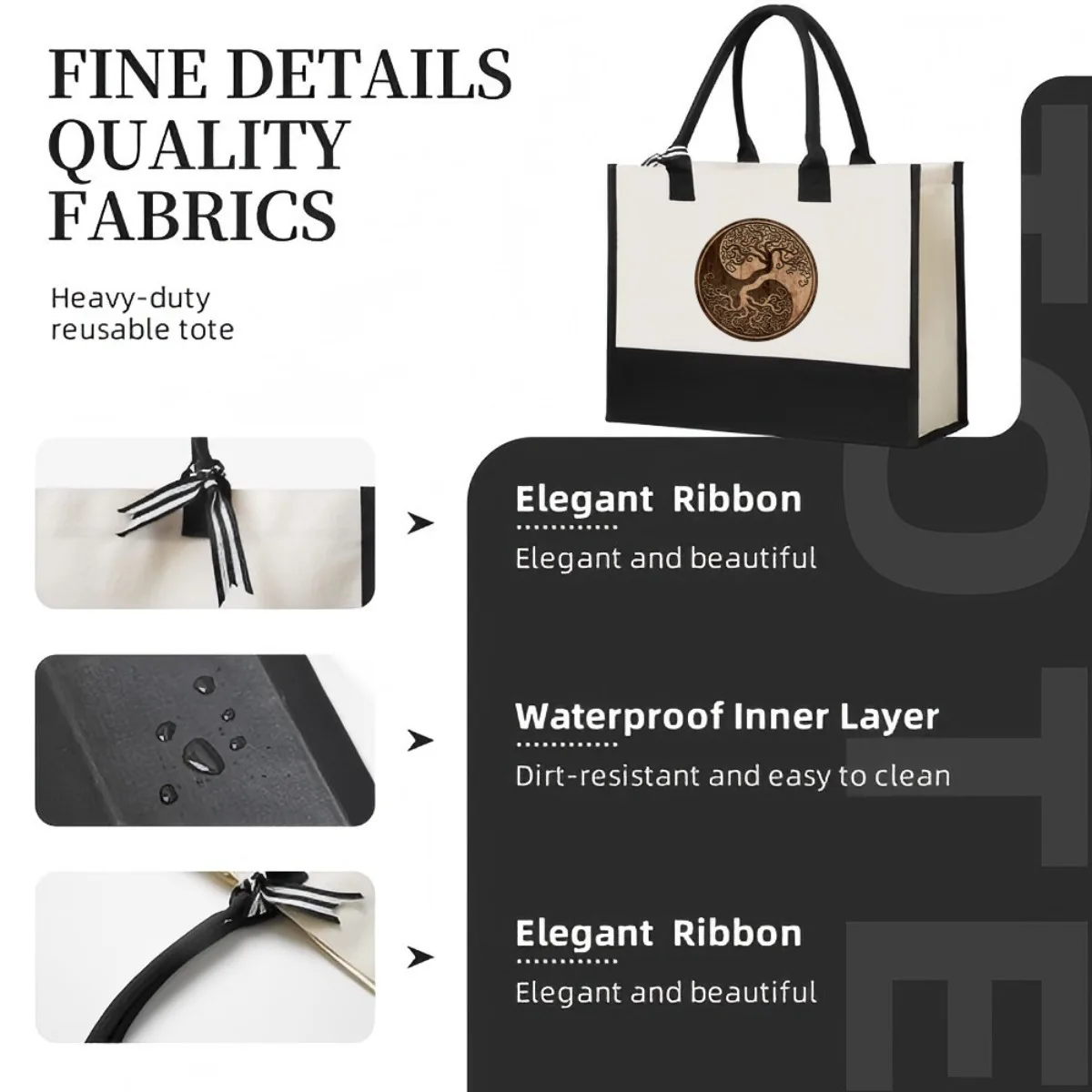 عيون سباق دي 2026 وصول جديد موضة عملية واسعة قابلة لإعادة الاستخدام حمل حقيبة نمط طباعة 2 لهجة الثقيلة كبيرة Sho