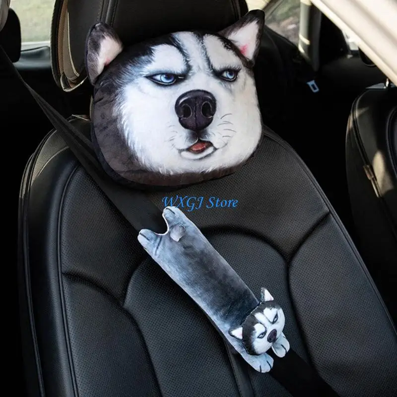 

37JE Soft Head Support Cushion for Adults Teens Unisex Car Interior Accessories