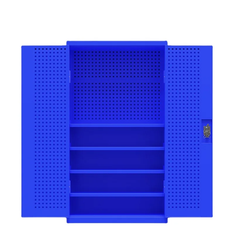 

Tool Cabinet Workshop Heavy Duty Thickened Drawer Type Double Door Iron Locker Multifunctional Auto Repair Hardware Toolbox