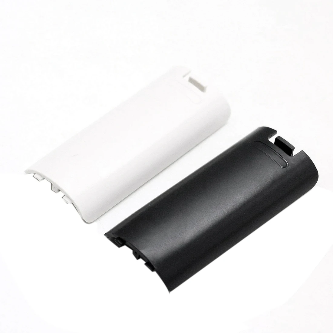 2 Stücke Schwarz Und Weiß Ersatz Batterie Hintertür Abdeckung Shell Für Nintendo Wii Fernbedienung