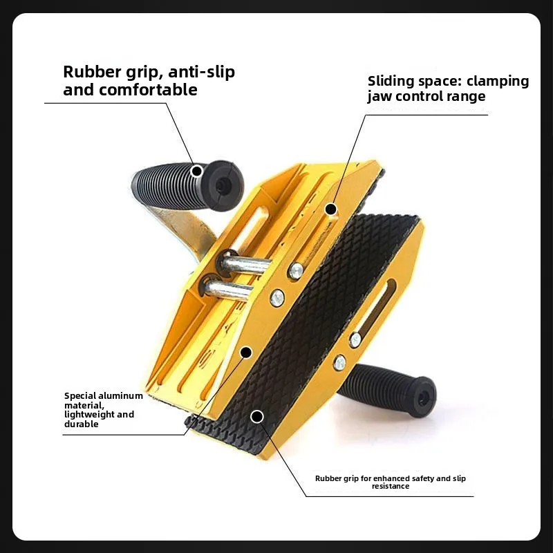 Magic clip Electric lifting plate clip Glass lifting Heavy object handling Large plate fixture Stone factory plate Marble