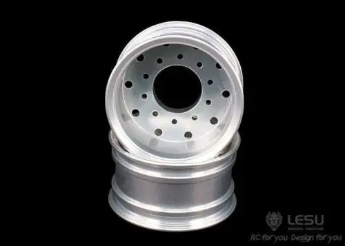 LESU-Front Wheel Metal Hub para Trator RC, Tamiyaya Modelo Do Caminhão, DIY Modelo De Brinquedo De Peça De Reposição, TH02494, 1/14