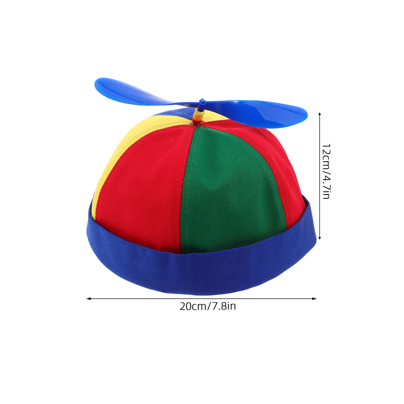 Colorful Detachable Dragonfly Propeller Hat Cotton Baseball Cap Kids Outdoor Summer Beach Adjustable Fun Pinwheel Beanie Kids