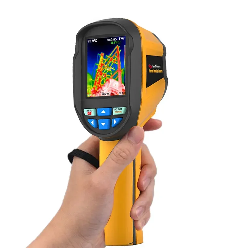 PVC Packed Portable Handheld Industrial Thermal / Infrared Imager For Water Leak Detector/Car/Building/Solar Panel