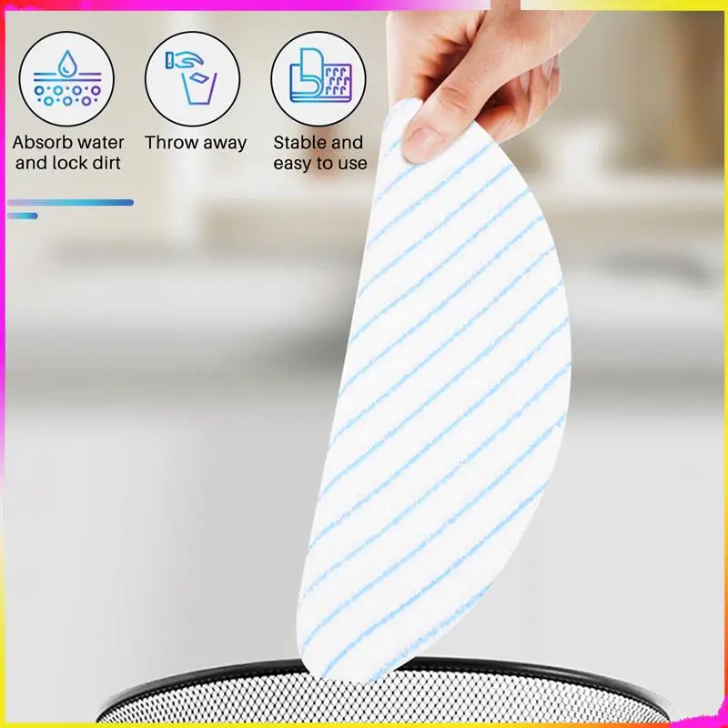 Almohadillas desechables de microfibra para fregar Robot aspirador Ecovacs OZMO T8 / T8 +/ T8 AIVI/ N8/ N8 Pro/ N8 Pro +, 25 uds.