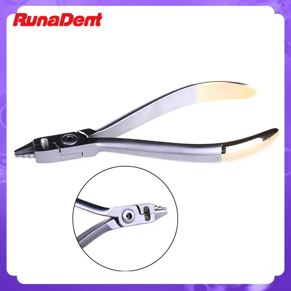 

Dentist Orthodontic Tools Forceps Dental Kim Combination Pliers with Cutting Trapezoidal Tip Arch Wire Bending Forming Pliers