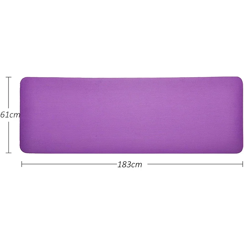 

extra thickened high density non slip black cork custom printed NBR yoga mats