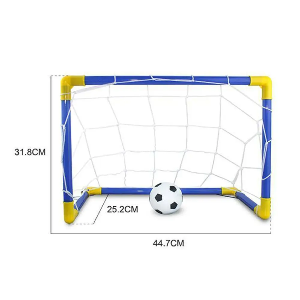 Mini Indoor with Pump Detachable Toys Soccer Football Outdoor Sport Soccer Goal Post