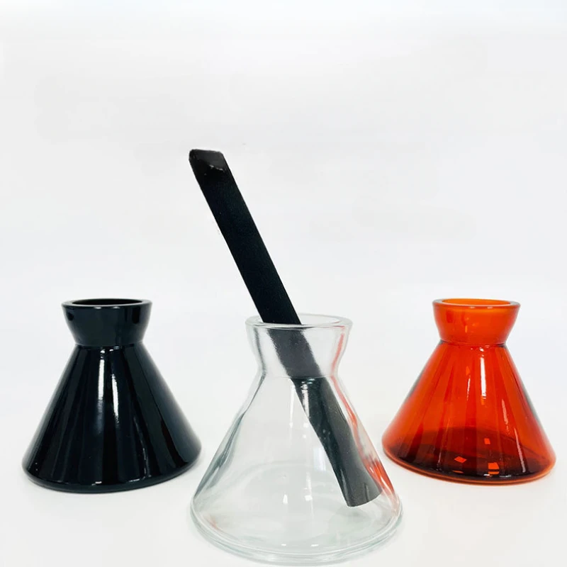 Home Fragrance Diffuser Bottle, Aromatherapy Glass Container, Glassware Decoration, 200ml