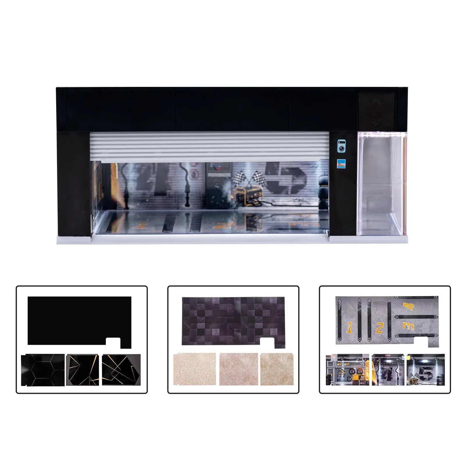 vetrina-per-modellini-auto-in-scala-1-64-con-controllo-vocale-per-accessori-e-layout-da-scrivania