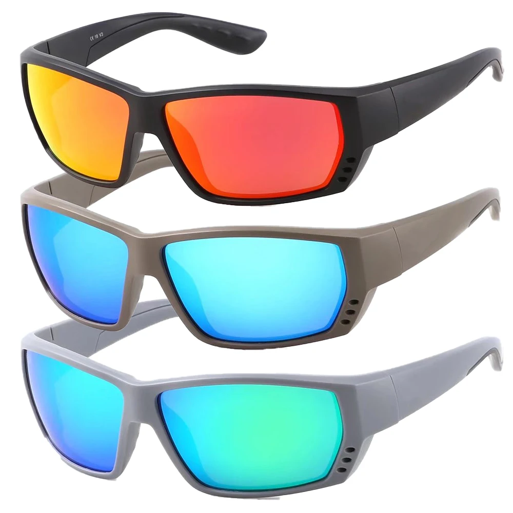 Sports Polarized Sunglasses For Men Cycling Driving Fishing 100% UV Protection