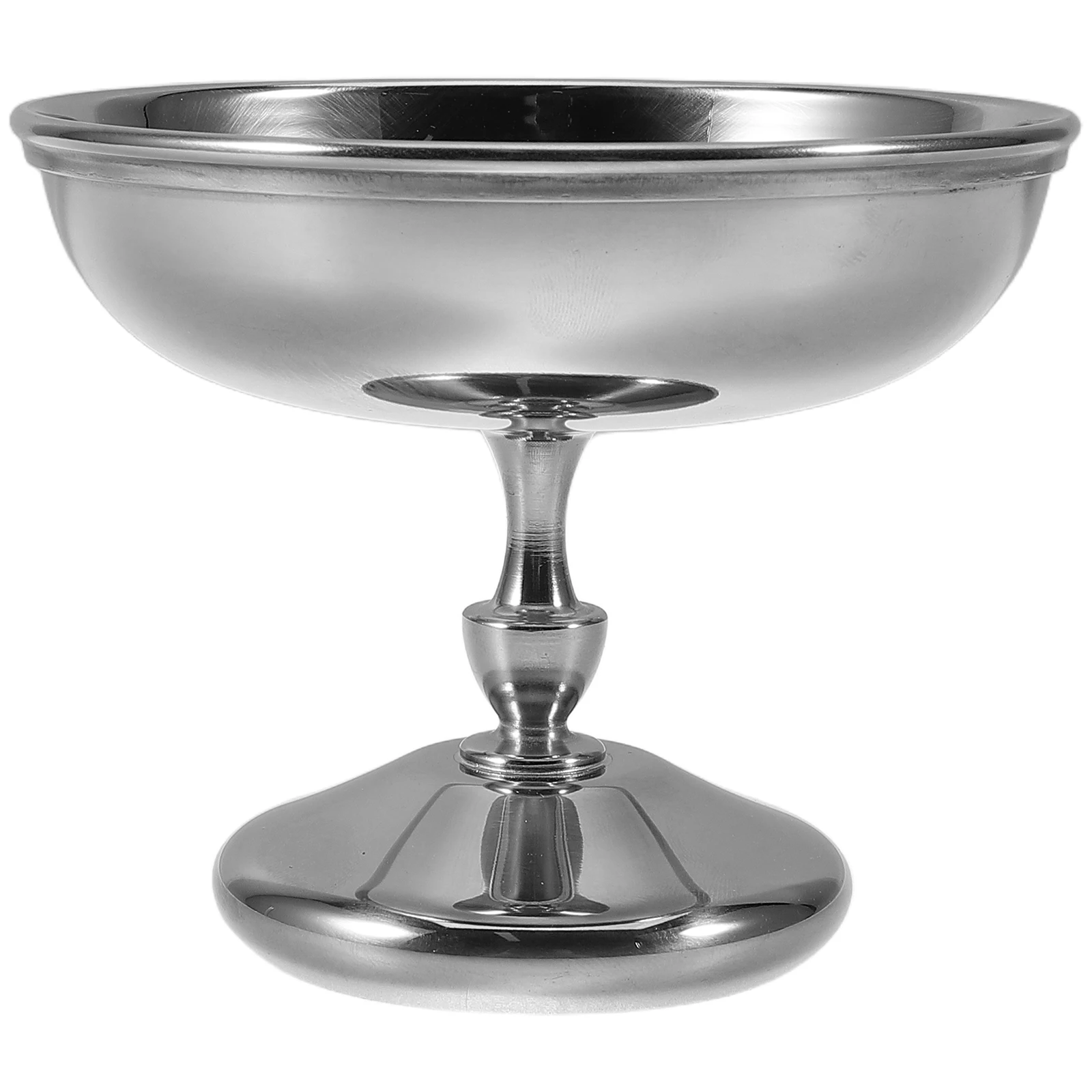

Stainless Steel Vintage Footed Dessert Cup Elegant Ice Cream Yogurt Sauce Snack Container Bowl Bowl Cup Ice Cream