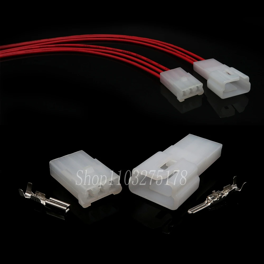 

1 Set 3 Pin MG610205 MG620206 6242-5031 6242-1031 Car Wire Harness Socket Electrical Connector Male Female Docking Adapter