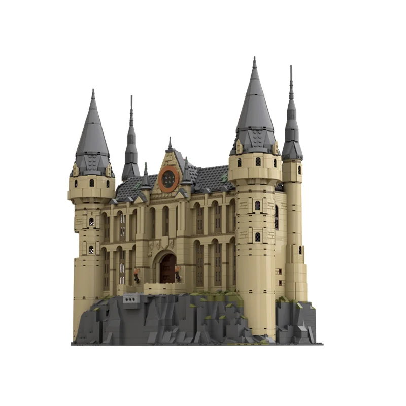 

3607 шт. MOC Magic School модульный выпускник для прихожей DIY модель строительных блоков, креативная сборная игрушка для детей и коллекционеров